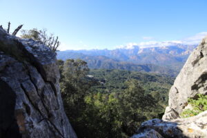 Blick auf den Monastère, l‘assunta gloriosa