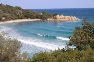 Strand, Wellen, Urlaub auf Korsika